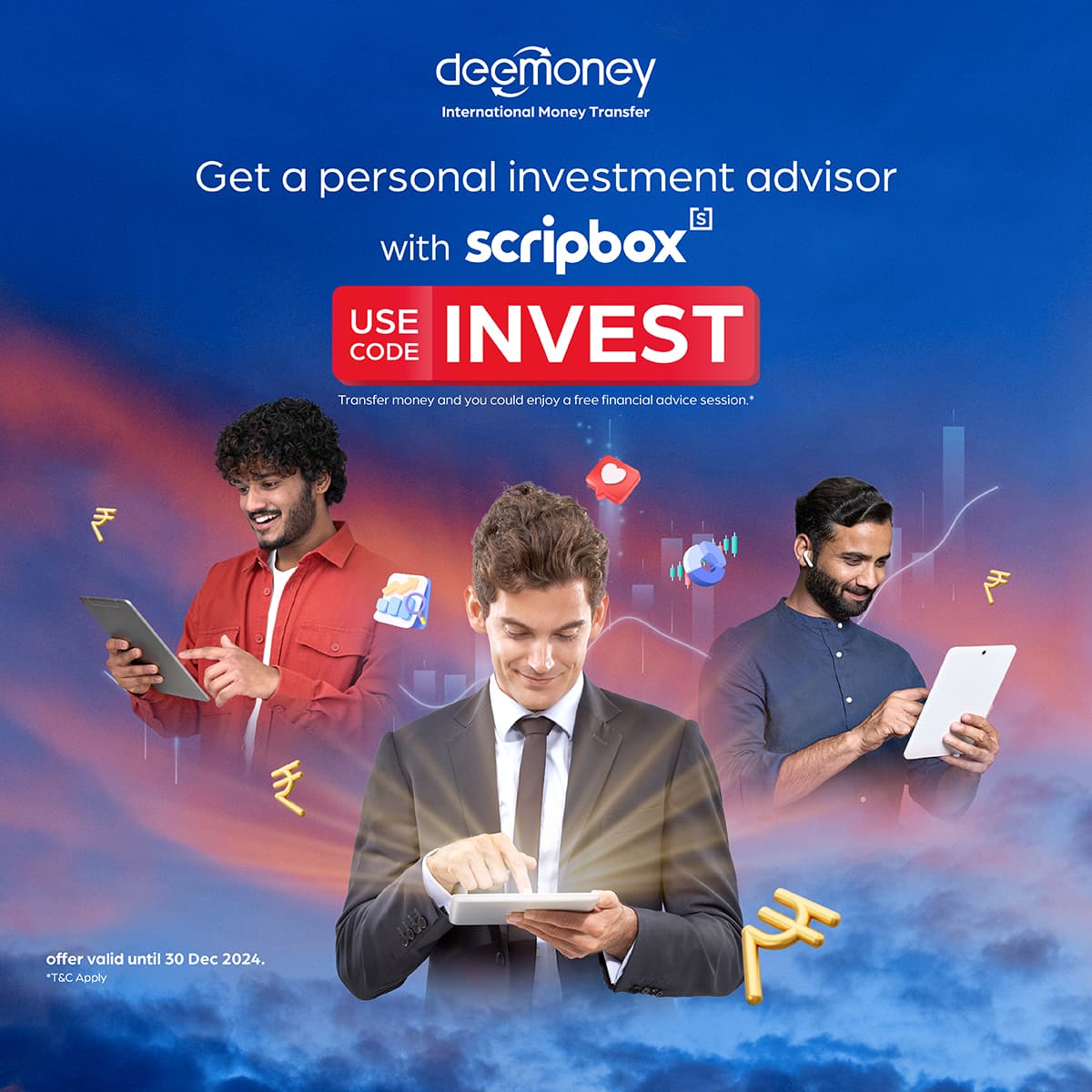 Get a personal Investment advisor with DeeMoney