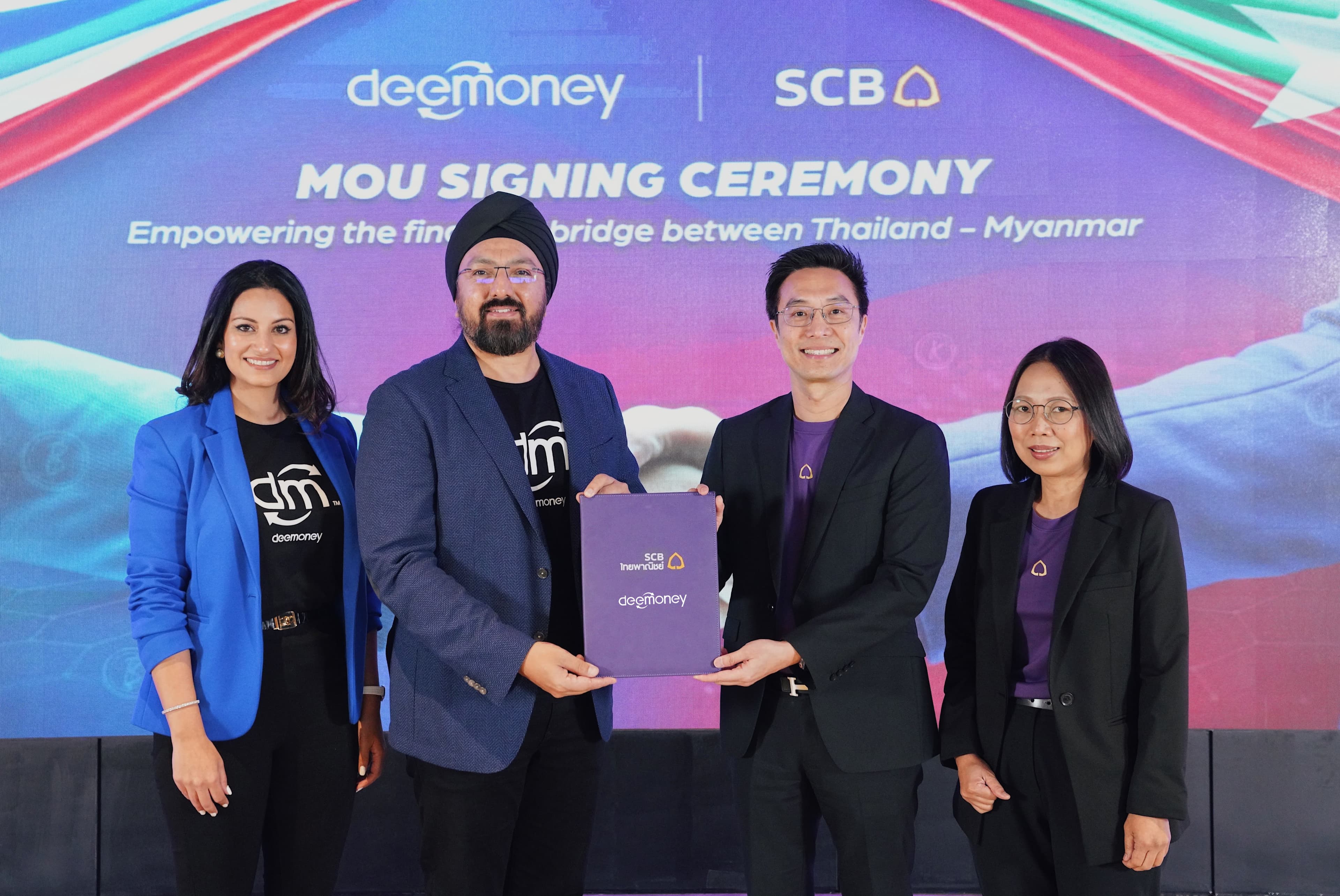 DeeMoney จับมือ SCB รุกเมียนมา เสริมแกร่งโอนเงินข้ามพรมแดน